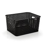 Canasta de rattan mediana
