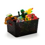 Canasta de rattan mediana - Imagen 2