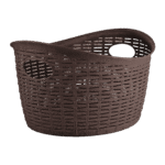 Canasta rattan oval - Imagen 3