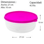 Hermético redondo grande - Imagen 3