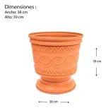 Maceta dos en uno gigante - Imagen 2