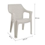 Silla rattan cleo - Imagen 2