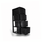 Cajonera rattan grande de 4 niveles
